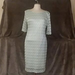 Connected Apparel 3/4 Sleeve Dress